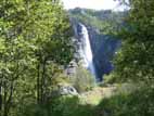 La cascata Feigumfoss